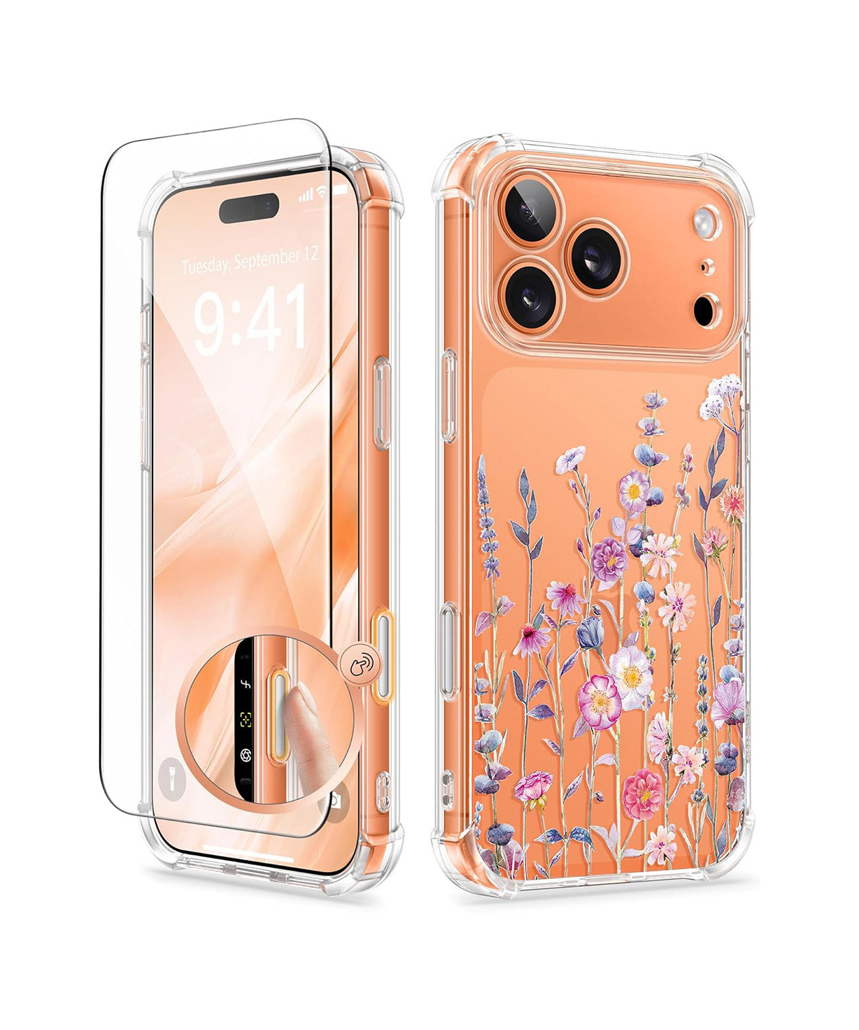 iPhone 17 Pro Max Case Floratopia – GVIEWIN