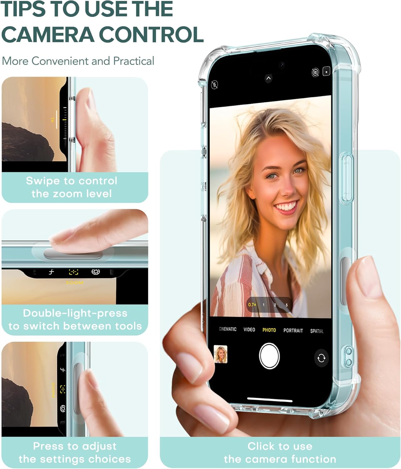 iPhone 16 Floral Case Aquilegi