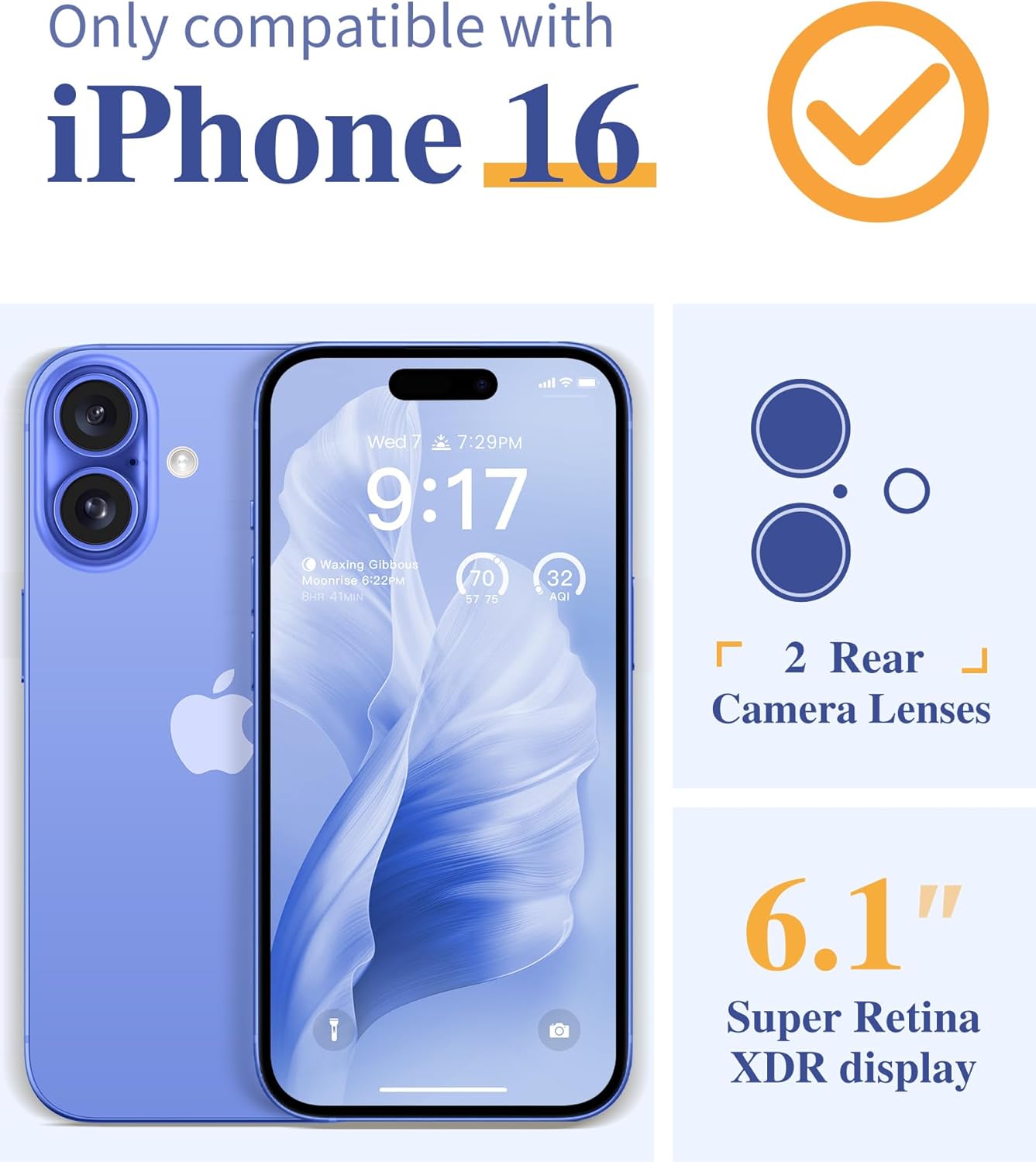 iPhone 16 Floral Case Aconite