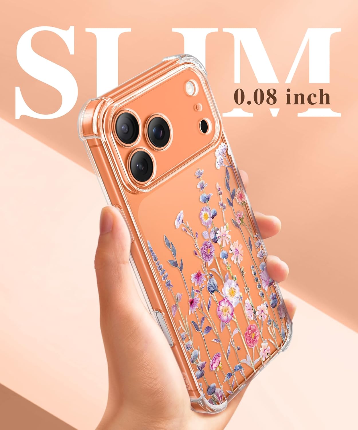 iPhone 17 Pro Max Case Floratopia