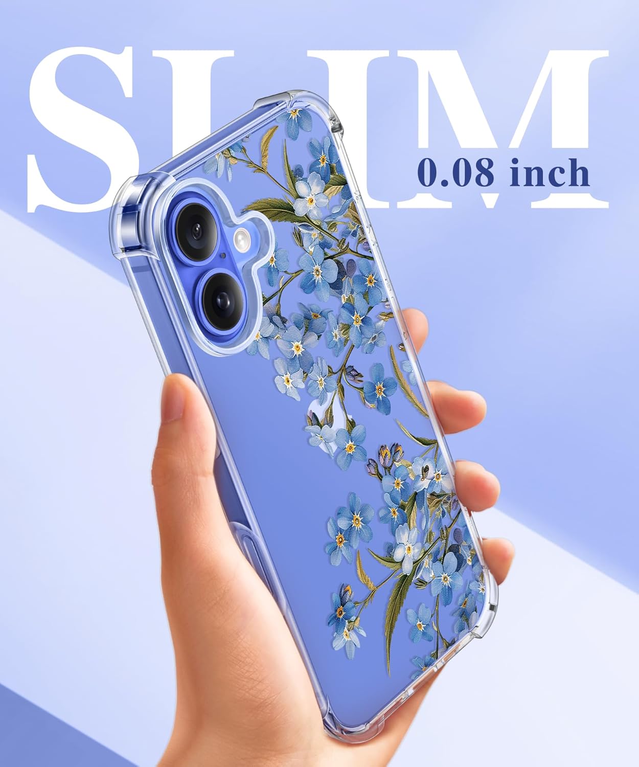 iPhone 16 Floral Case Aconite