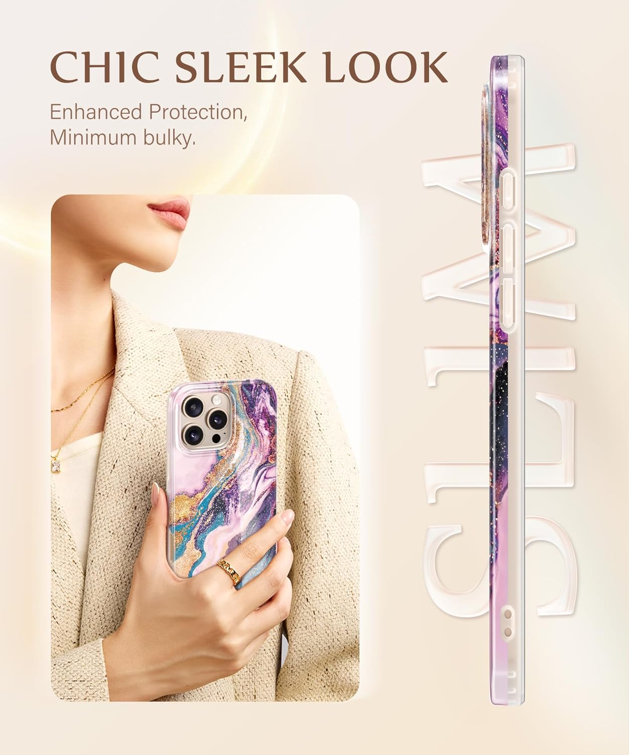 iPhone 16 Pro Marble Case
