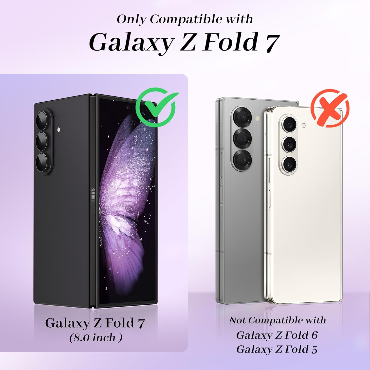 GVIEWIN Samsung Galaxy Z Fold 7 Case