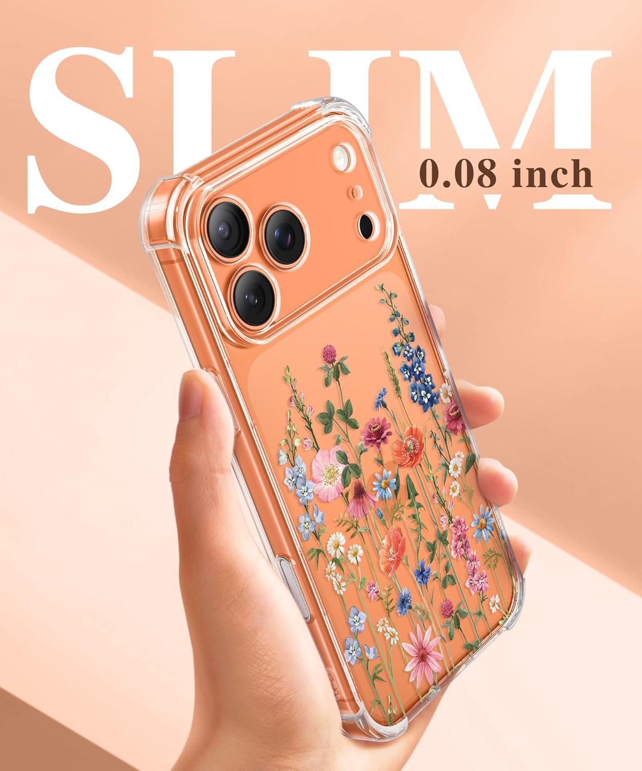 iPhone 17 Pro Max Case Wild Petals