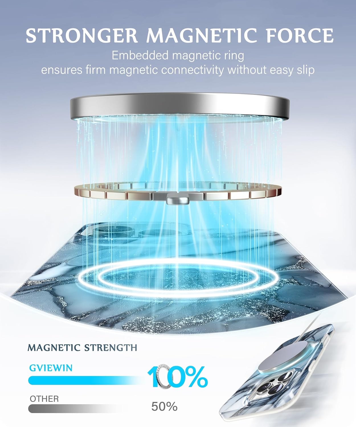 iPhone 16 Pro Case Blue Marble