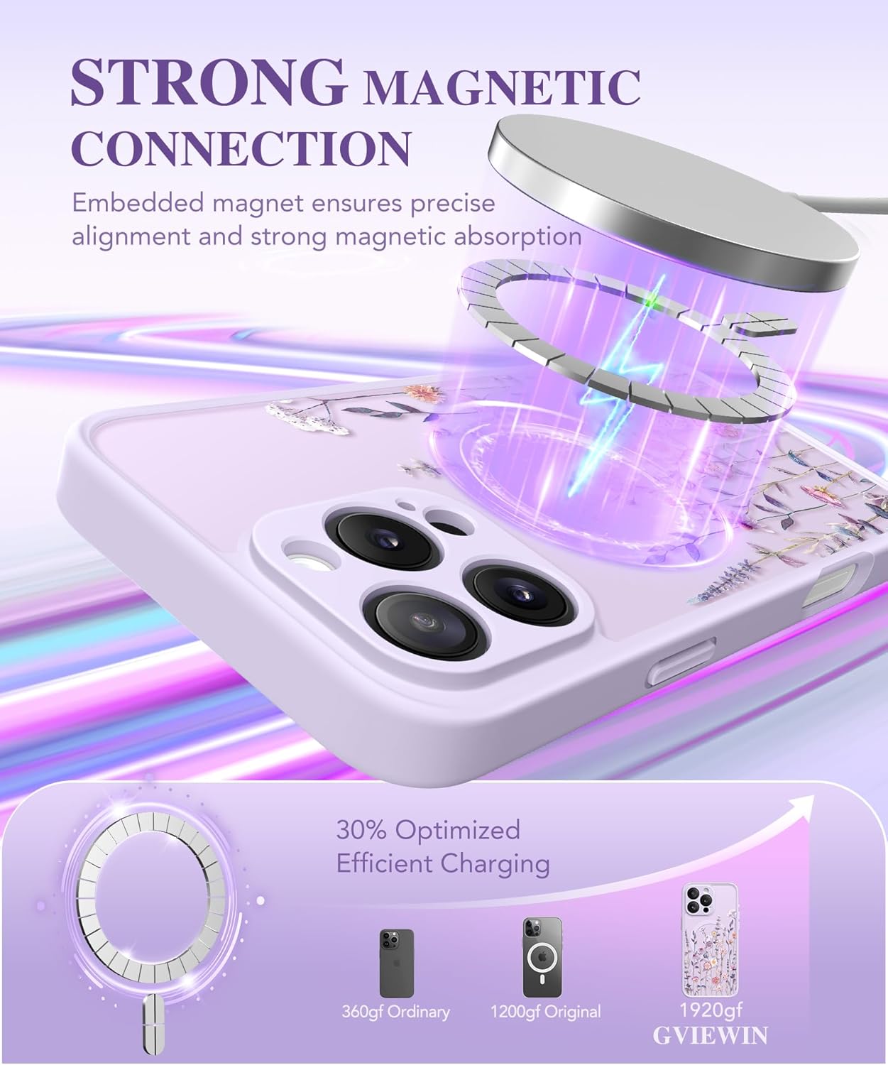 iPhone 16 Pro Floral Translucent Case Floratopia