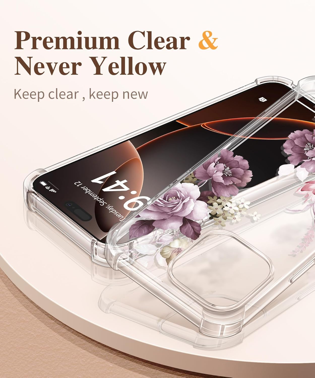 iPhone 16 Pro Max Case Cherry Blossoms