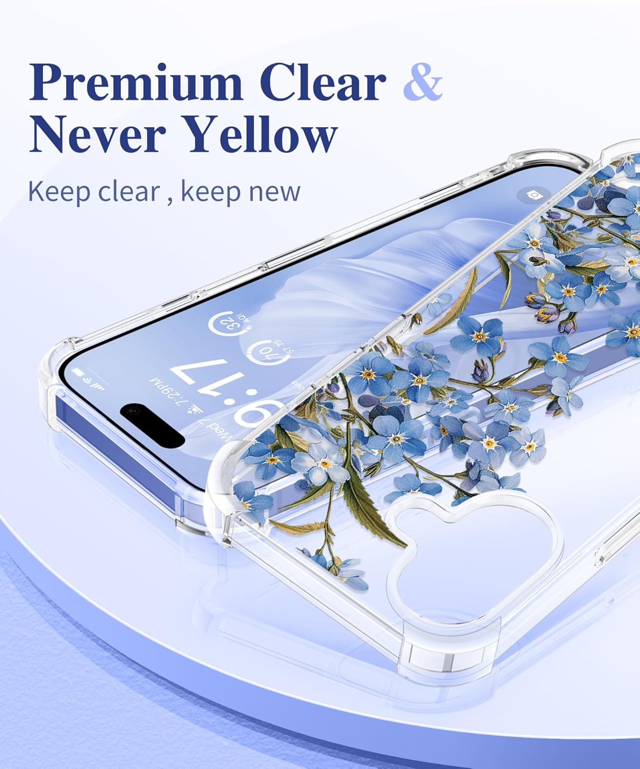 iPhone 16 Floral Case Aconite