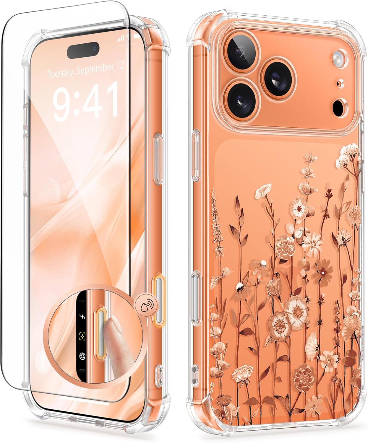 iPhone 17 Pro Max Case Floratopia