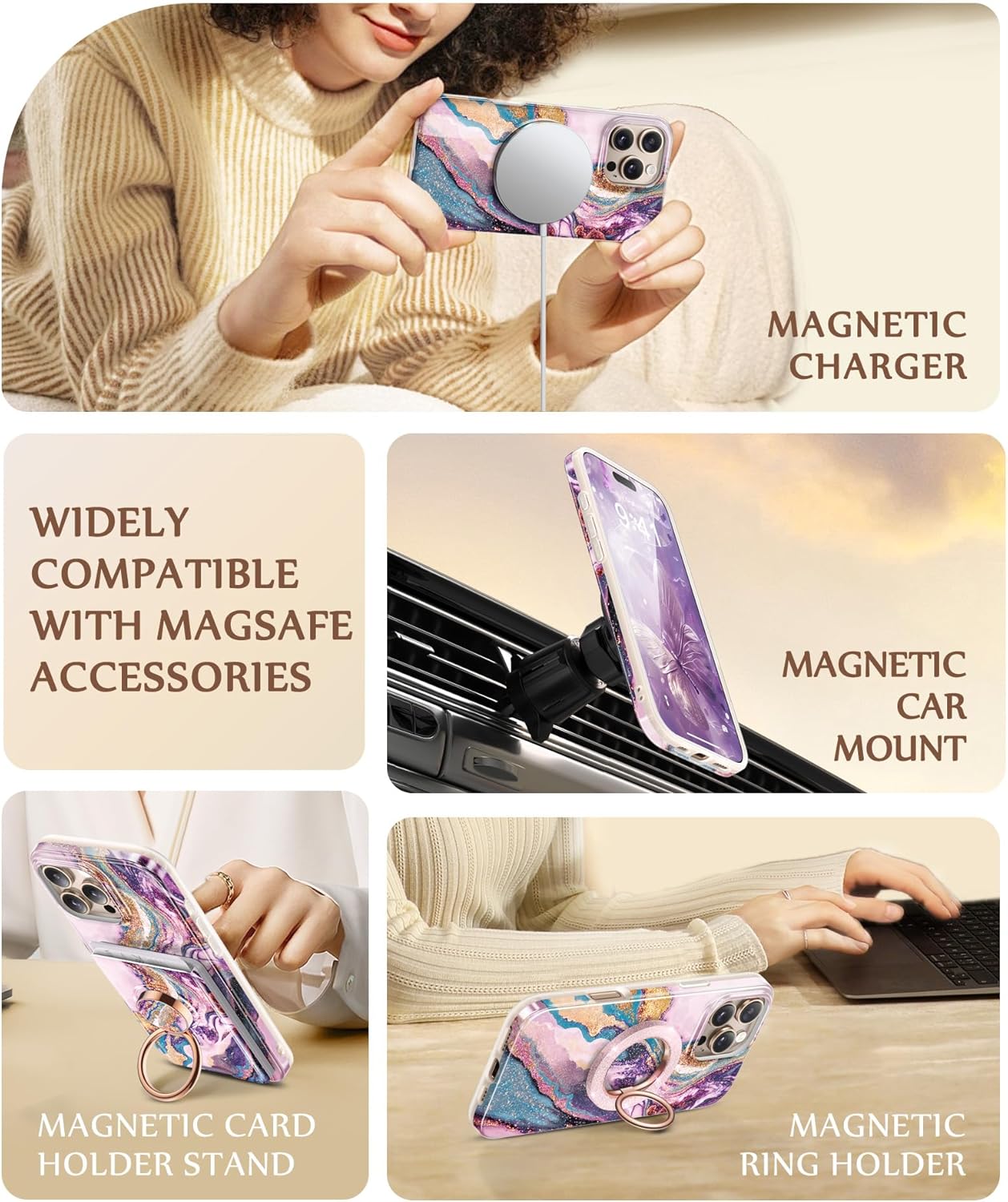 iPhone 16 Pro Marble Case