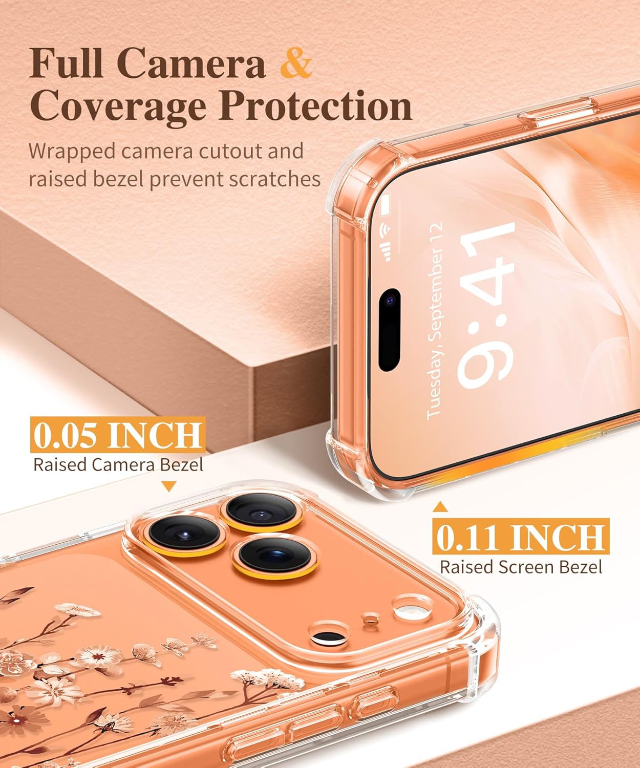 iPhone 17 Pro Max Case Floratopia