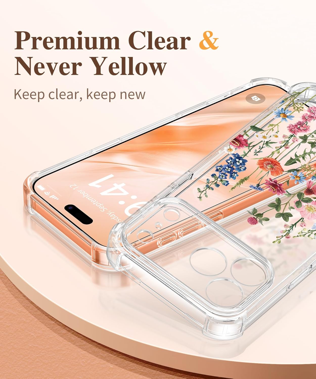 iPhone 17 Pro Max Case Wild Petals