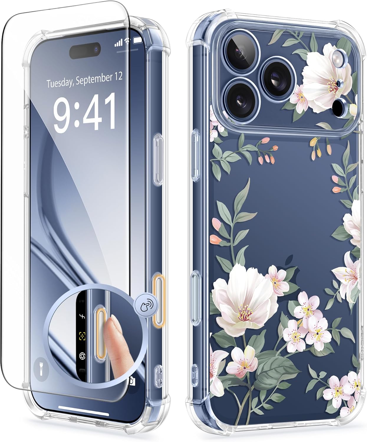 iPhone 17 Pro Max Case Magnolia iPhone 17 Pro Max Case Magnolia