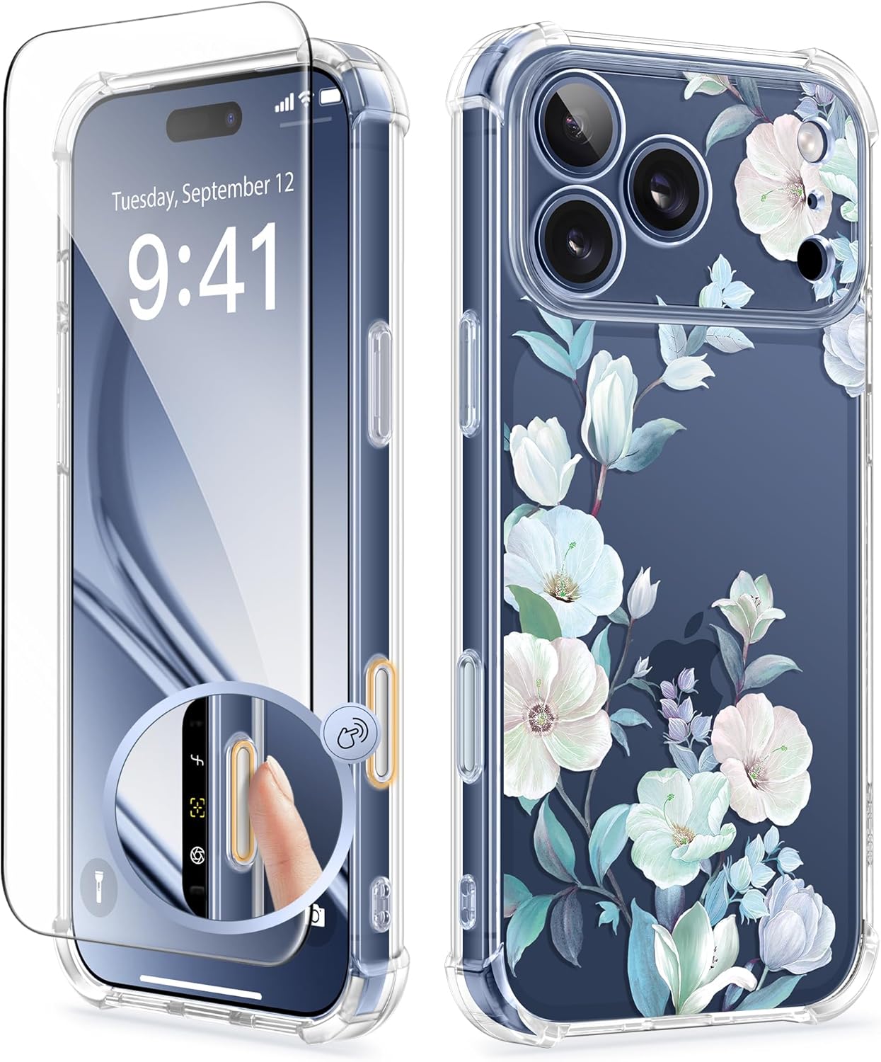 iPhone 17 Pro Max Case Hibiscus