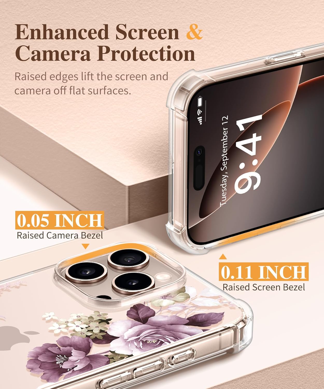 iPhone 16 Pro Max Case Cherry Blossoms