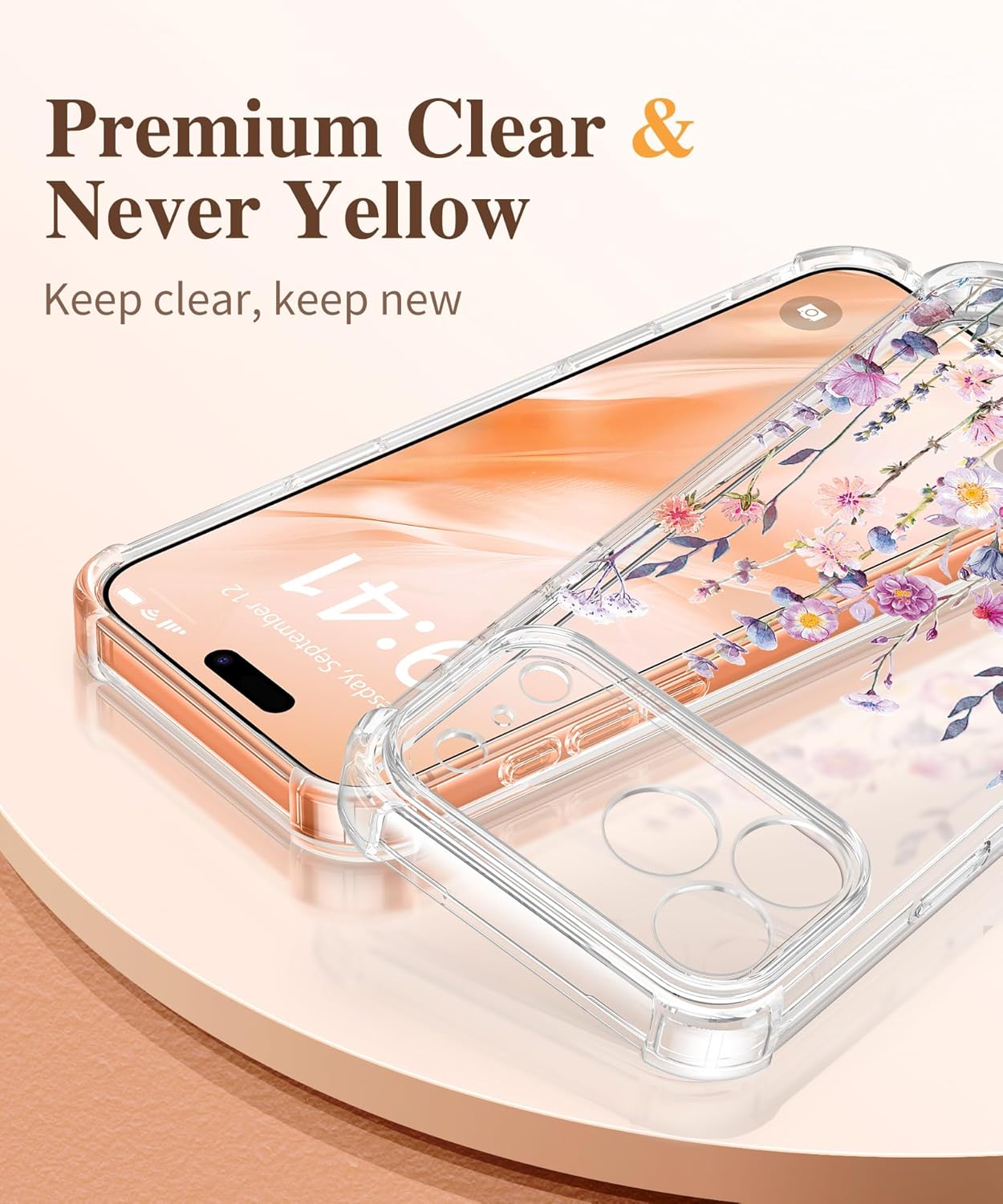 iPhone 17 Pro Max Case Floratopia