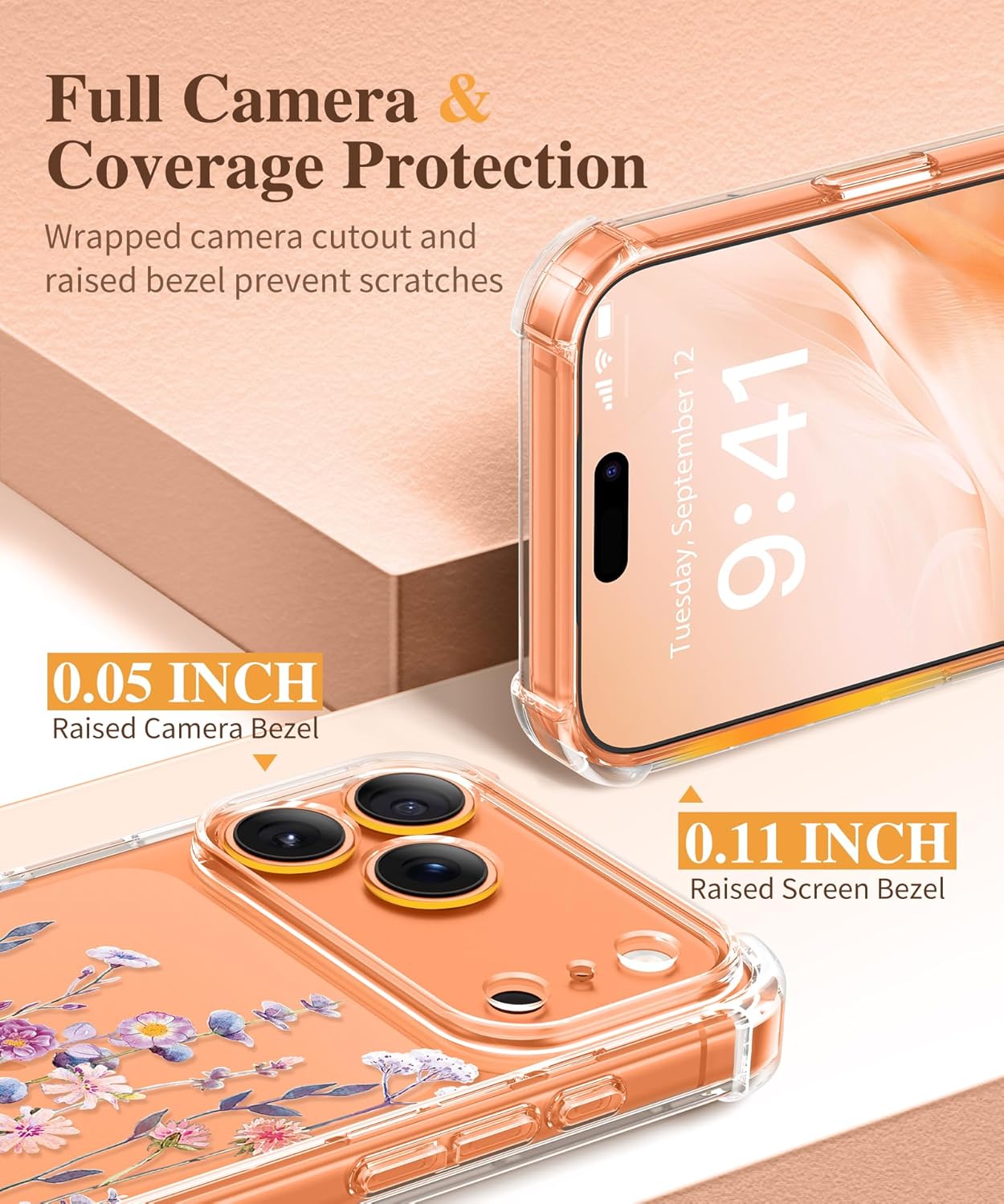 iPhone 17 Pro Max Case Floratopia