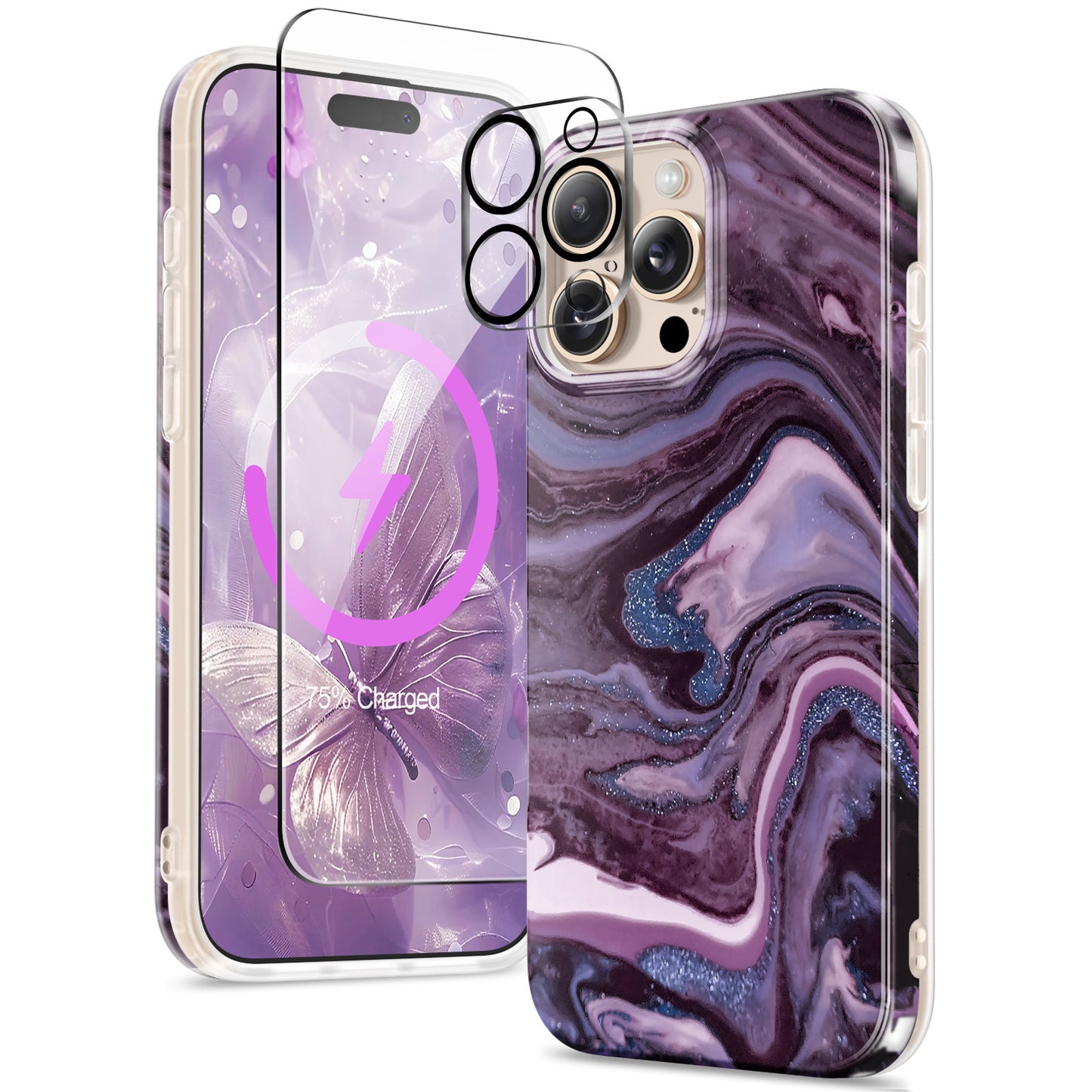iPhone 16 Pro max Marble Case