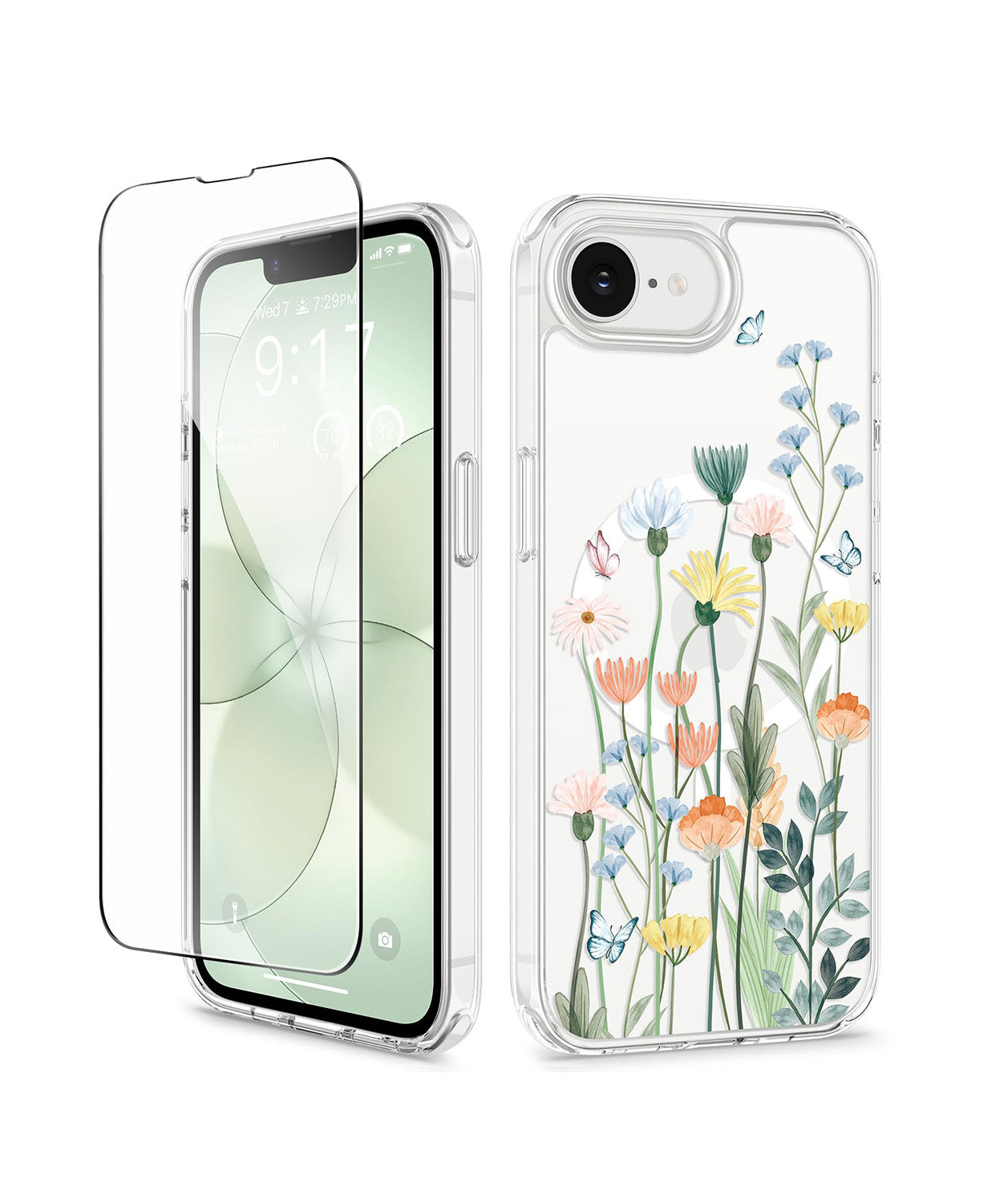 GVIEWIN for iPhone 17e Case with Screen Protector