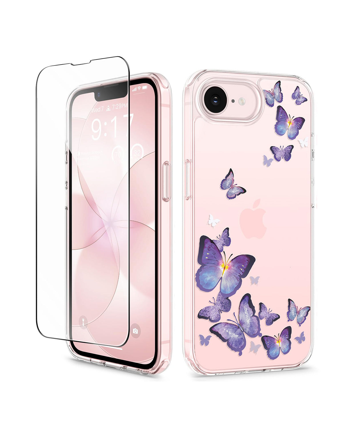 GVIEWIN for iPhone 17e Case with Screen Protector