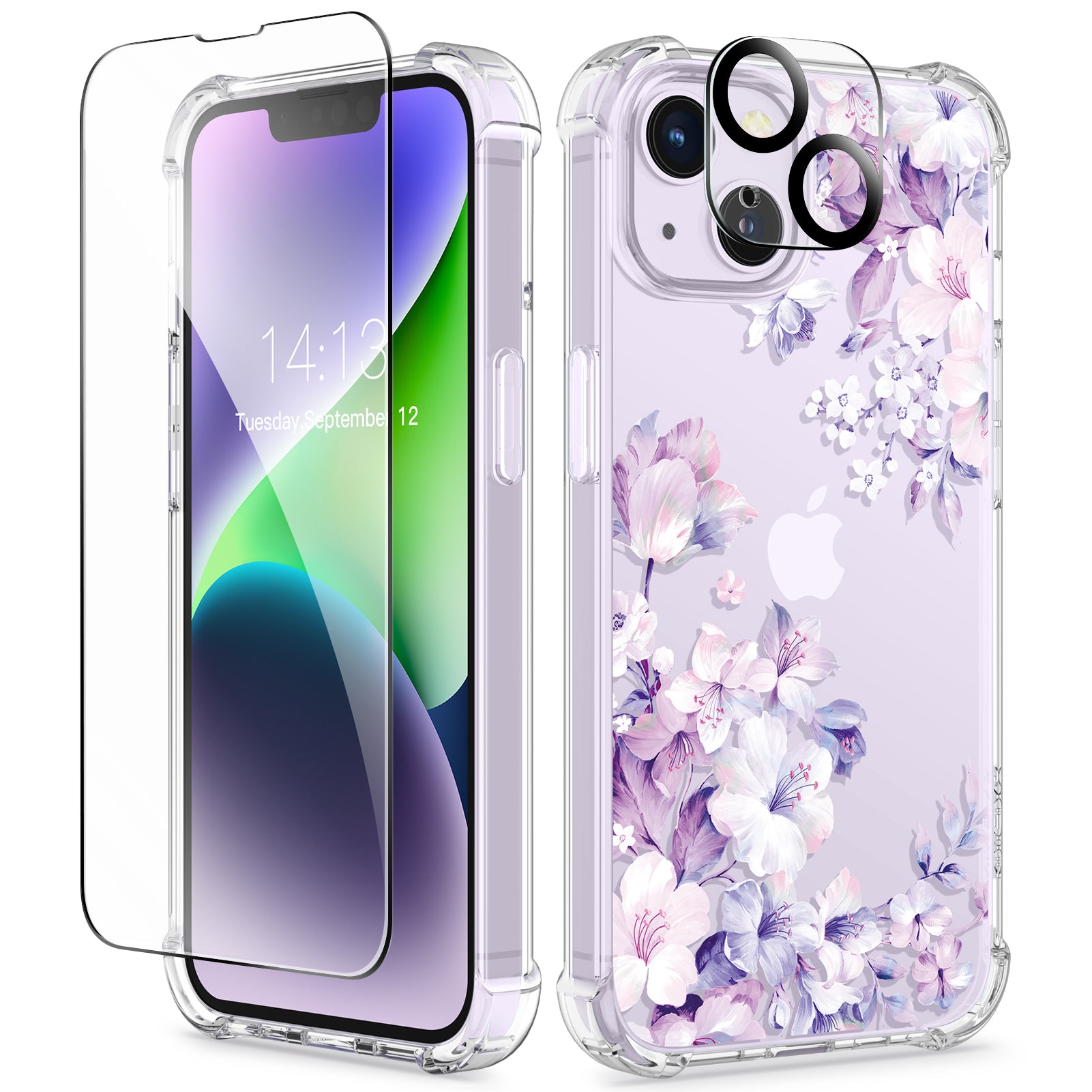 GVIEWIN for iphone 14 painted case