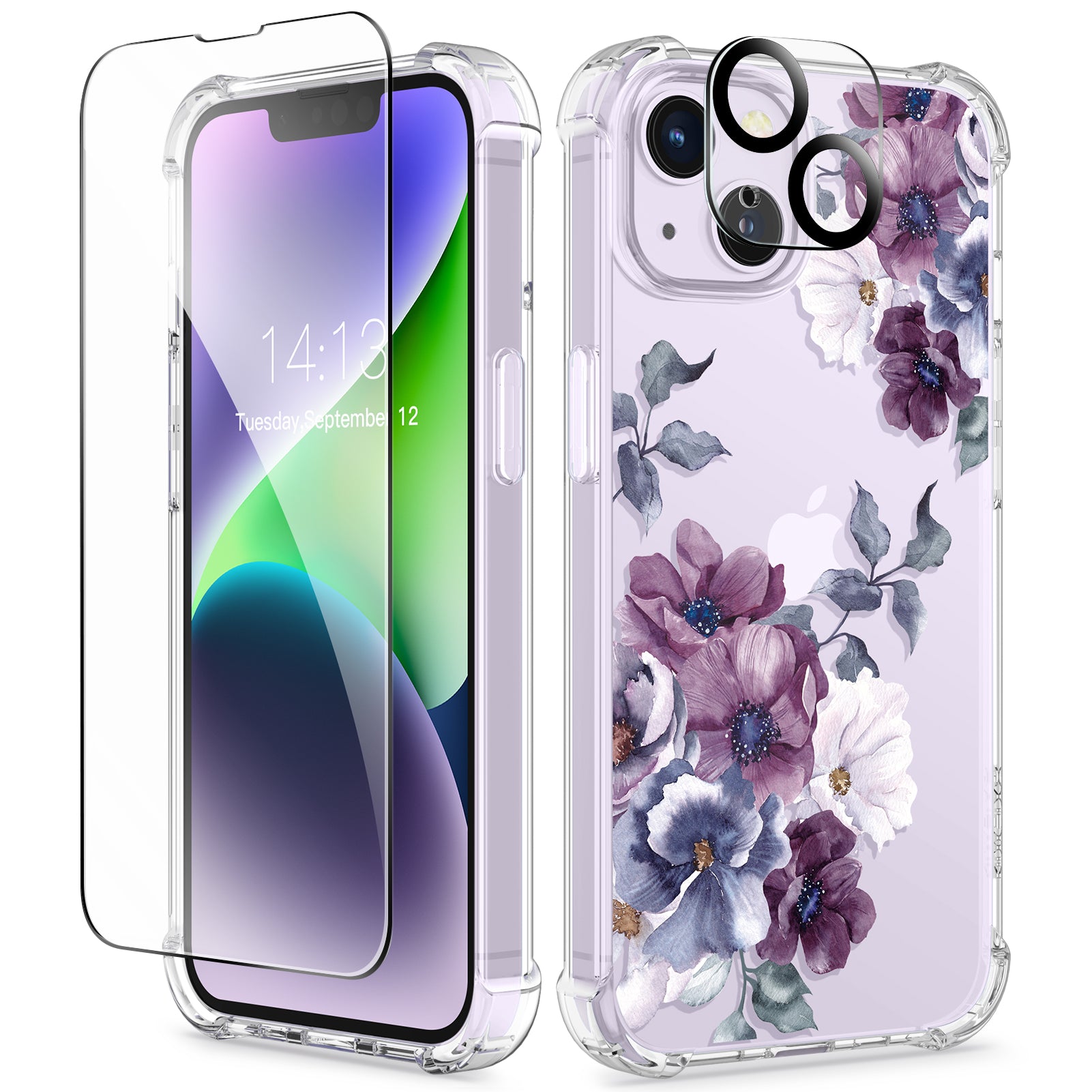 GVIEWIN for iphone 14 painted case