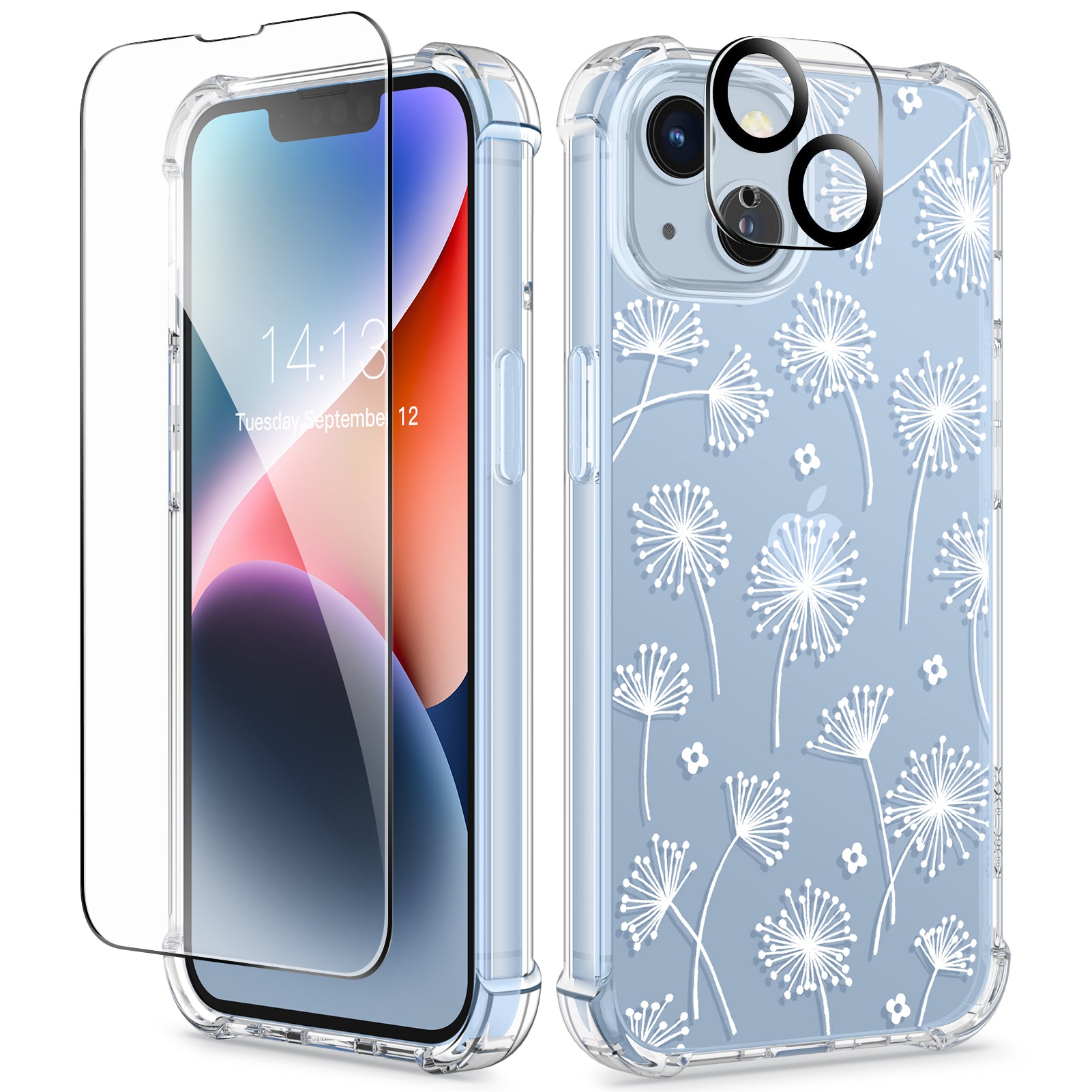 GVIEWIN for iphone 14 painted case