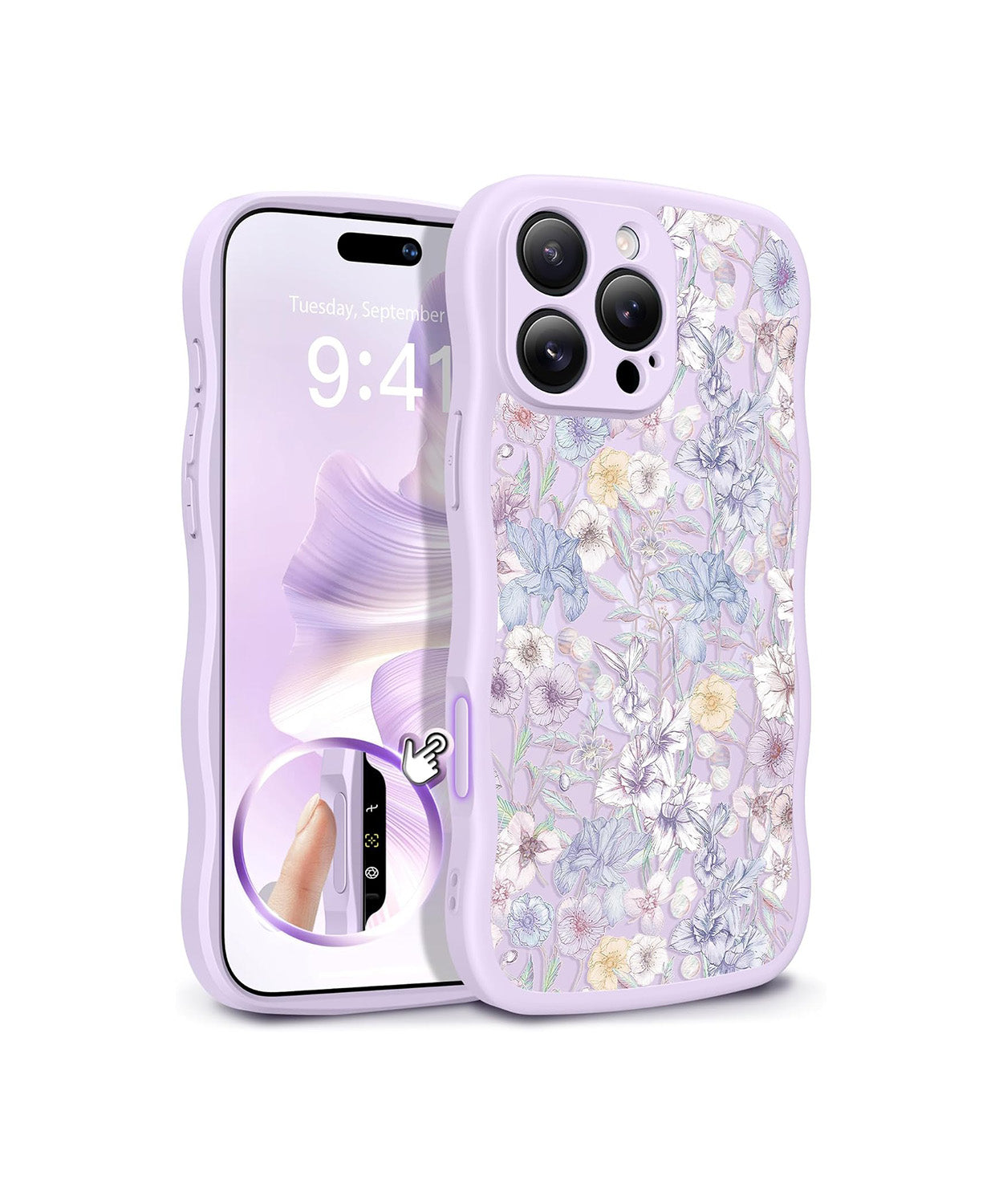 GVIEWIN for iPhone 16 Pro Case Compatible with MagSafe