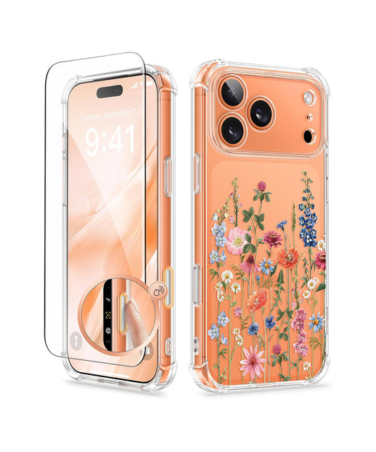iPhone 17 Pro Max Case Wild Petals