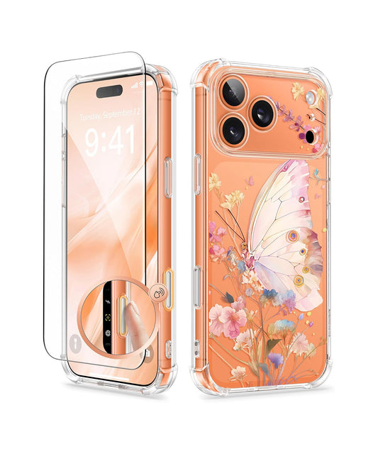 iPhone 17 Pro Max Case Butterfly