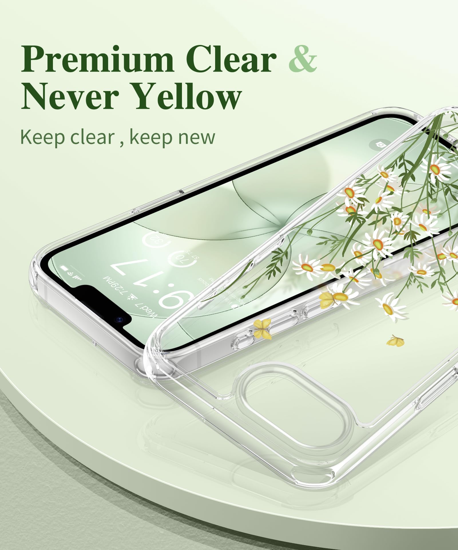 GVIEWIN for iPhone 17e Case with Screen Protector