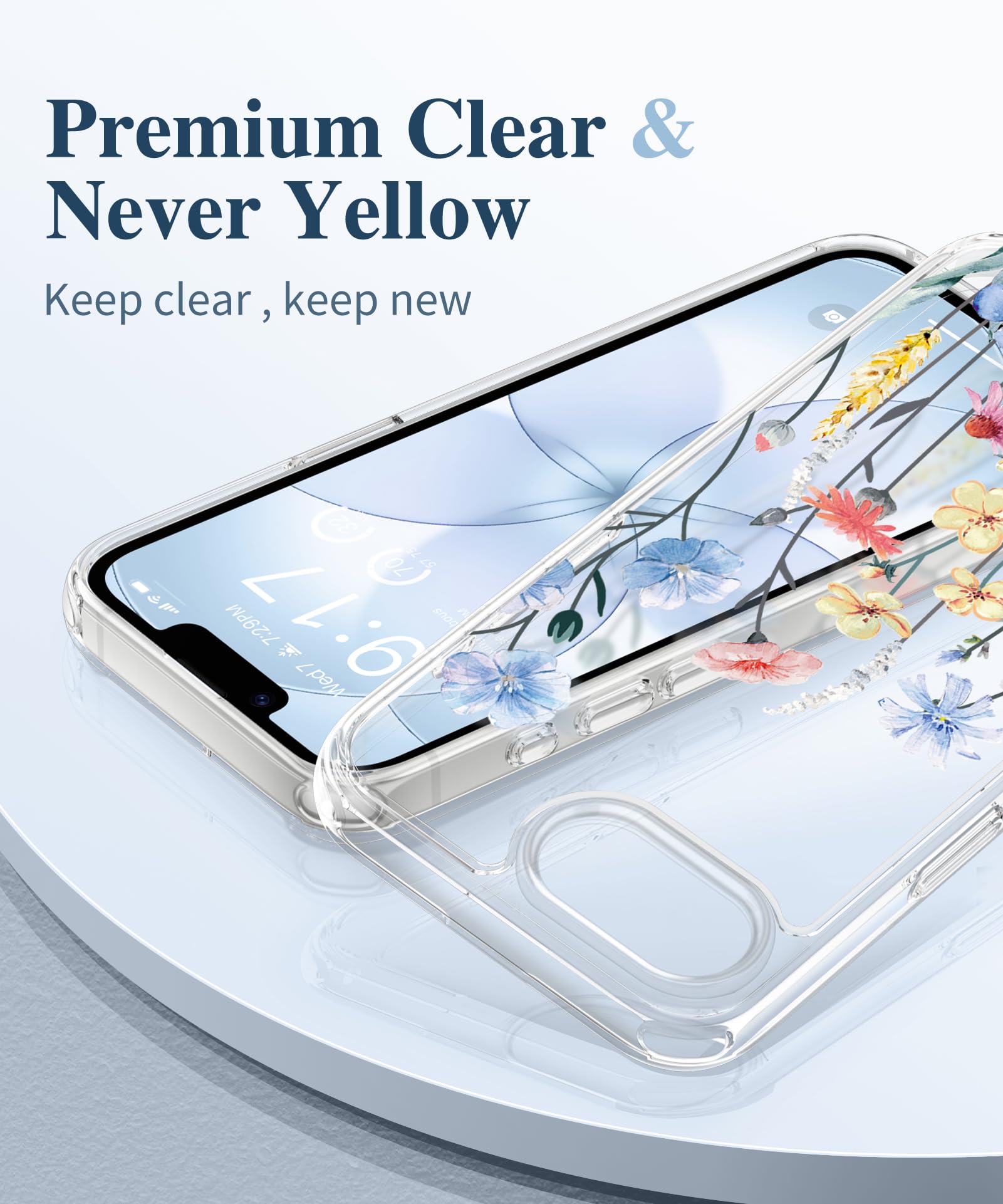 GVIEWIN for iPhone 17e Case with Screen Protector