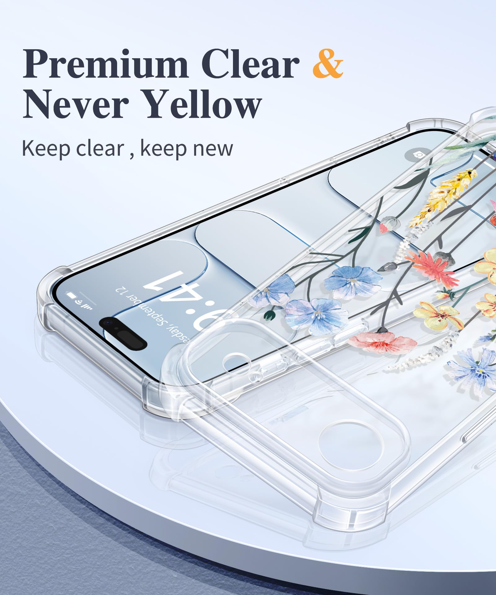 GVIEWIN for iPhone 17 Air Case Upgraded Full Camera Protection