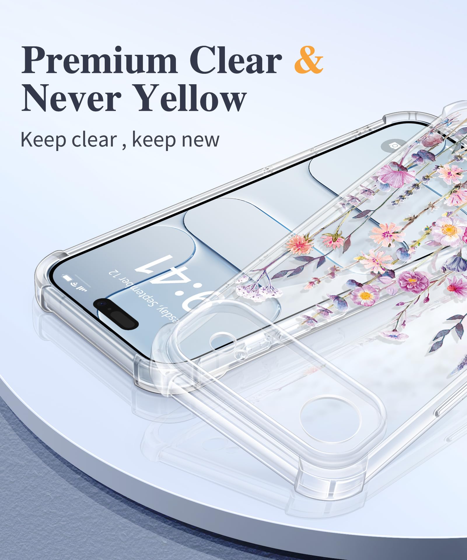 GVIEWIN for iPhone 17 Air Case Upgraded Full Camera Protection