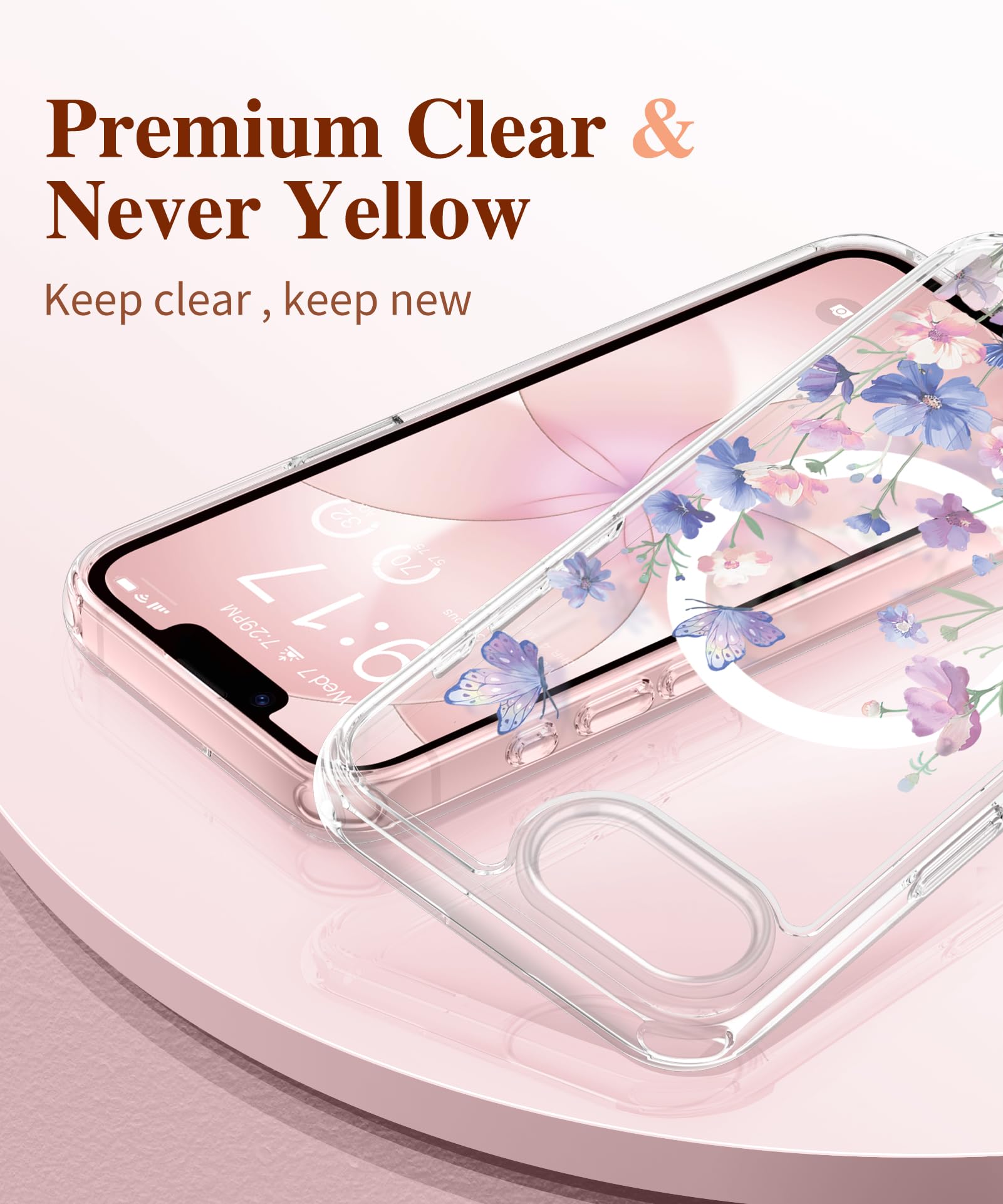 GVIEWIN for iPhone 17e Case with Screen Protector
