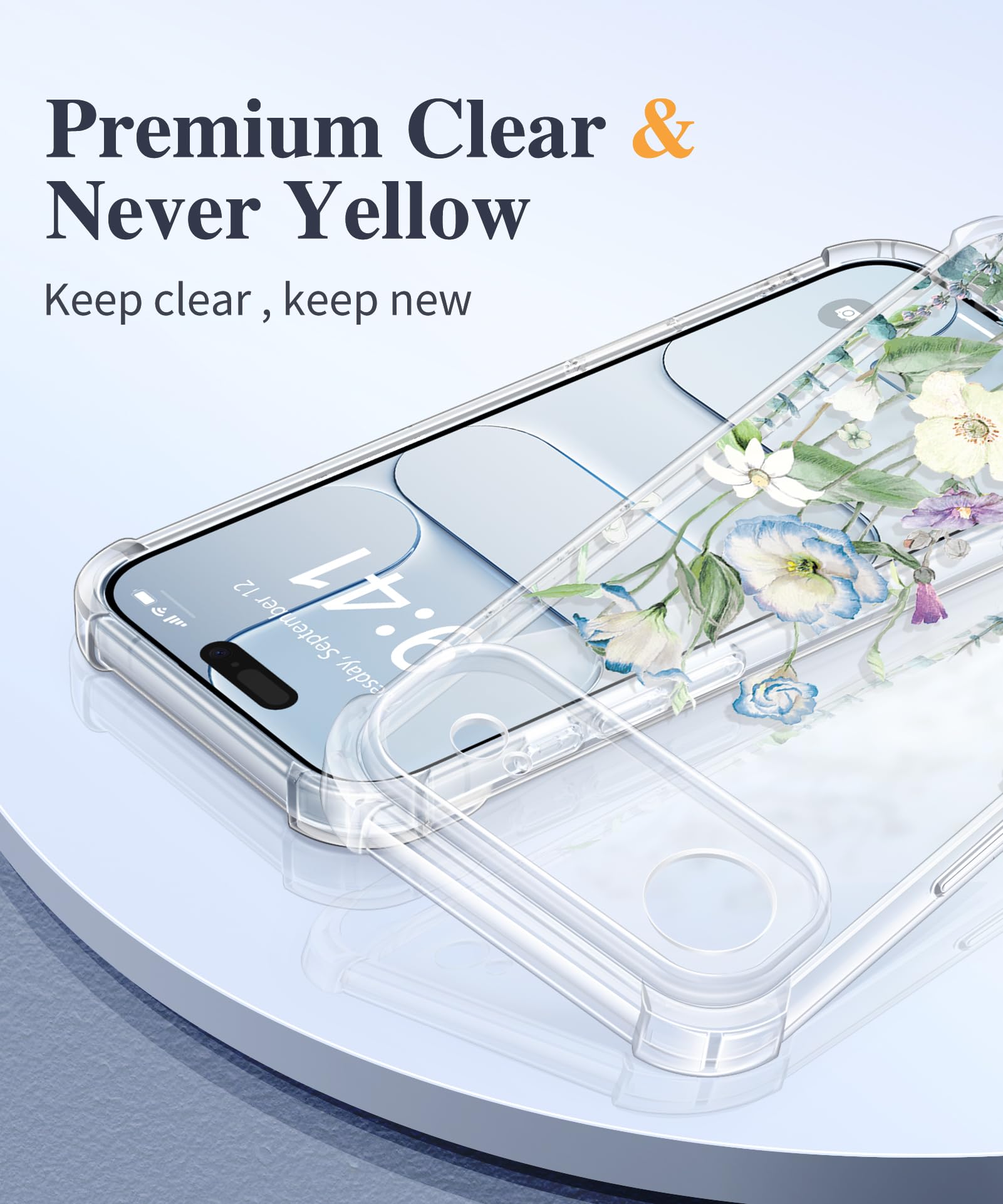 GVIEWIN for iPhone 17 Air Case Upgraded Full Camera Protection