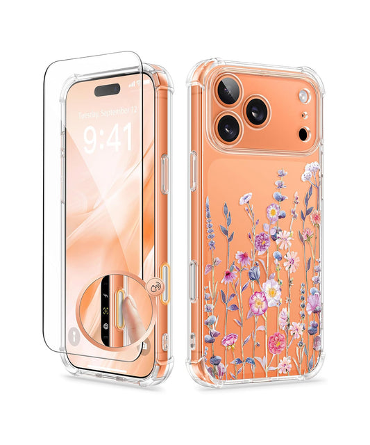 iPhone 17 Pro Max Case Floratopia