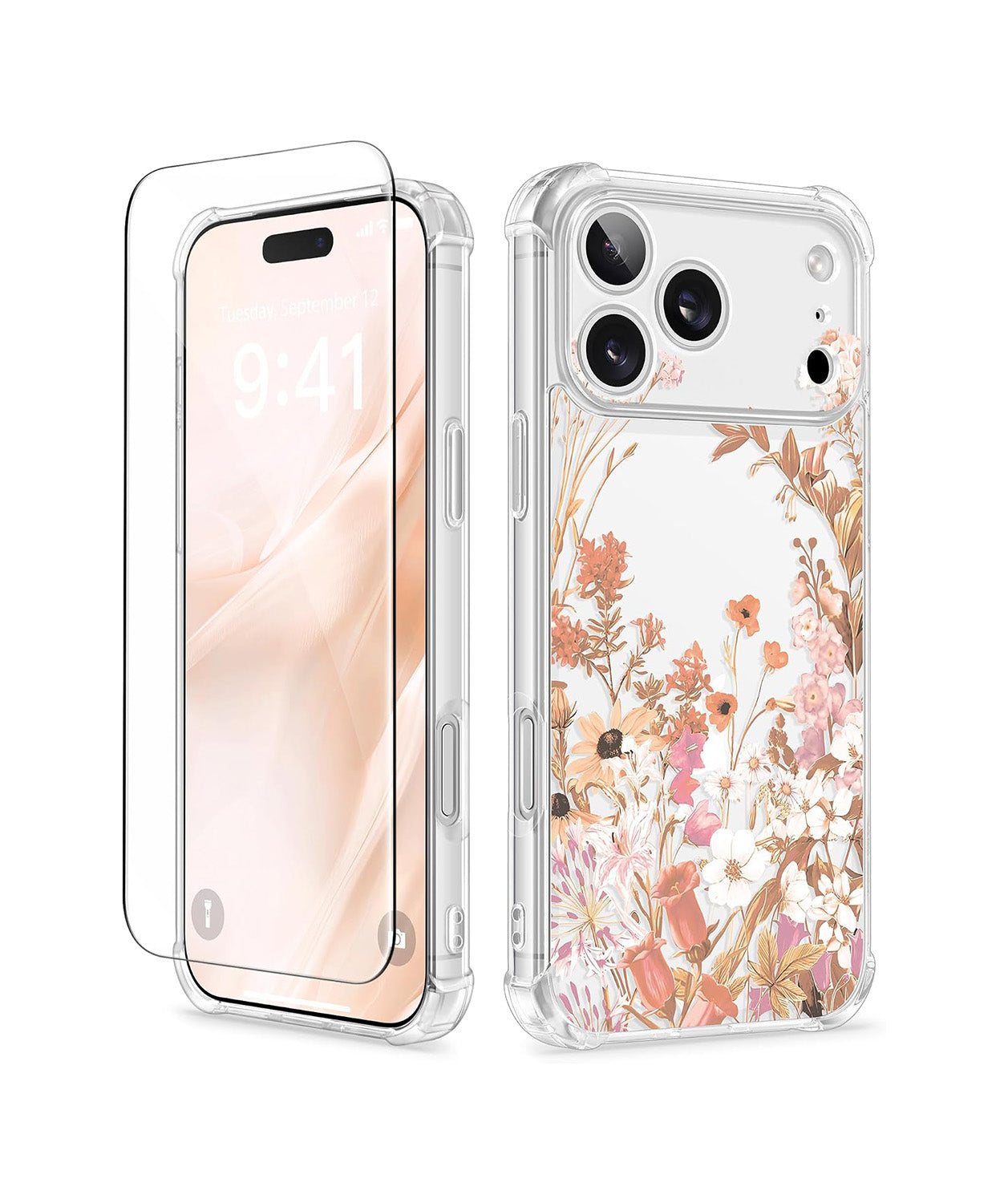 iPhone 17 Pro Max Case Floratopia