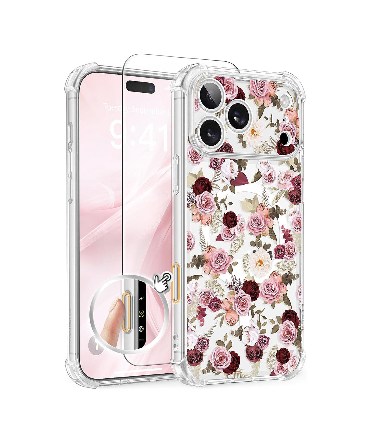 iPhone 17 Pro Max Case Wild Petals