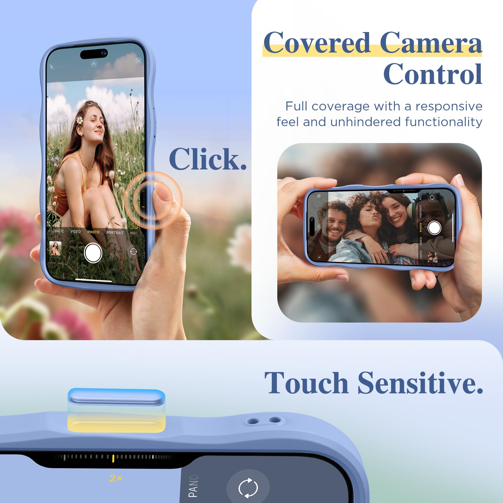 GVIEWIN for iPhone 18 Pro Case/17 Pro Case Compatible with MagSafe