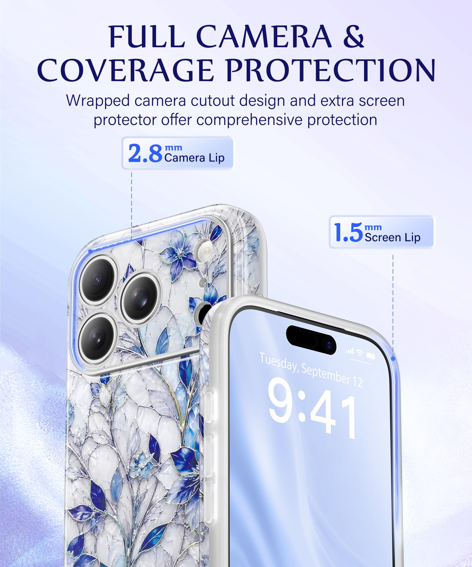GVIEWIN for iPhone 18 Pro Case Compatible with MagSafe