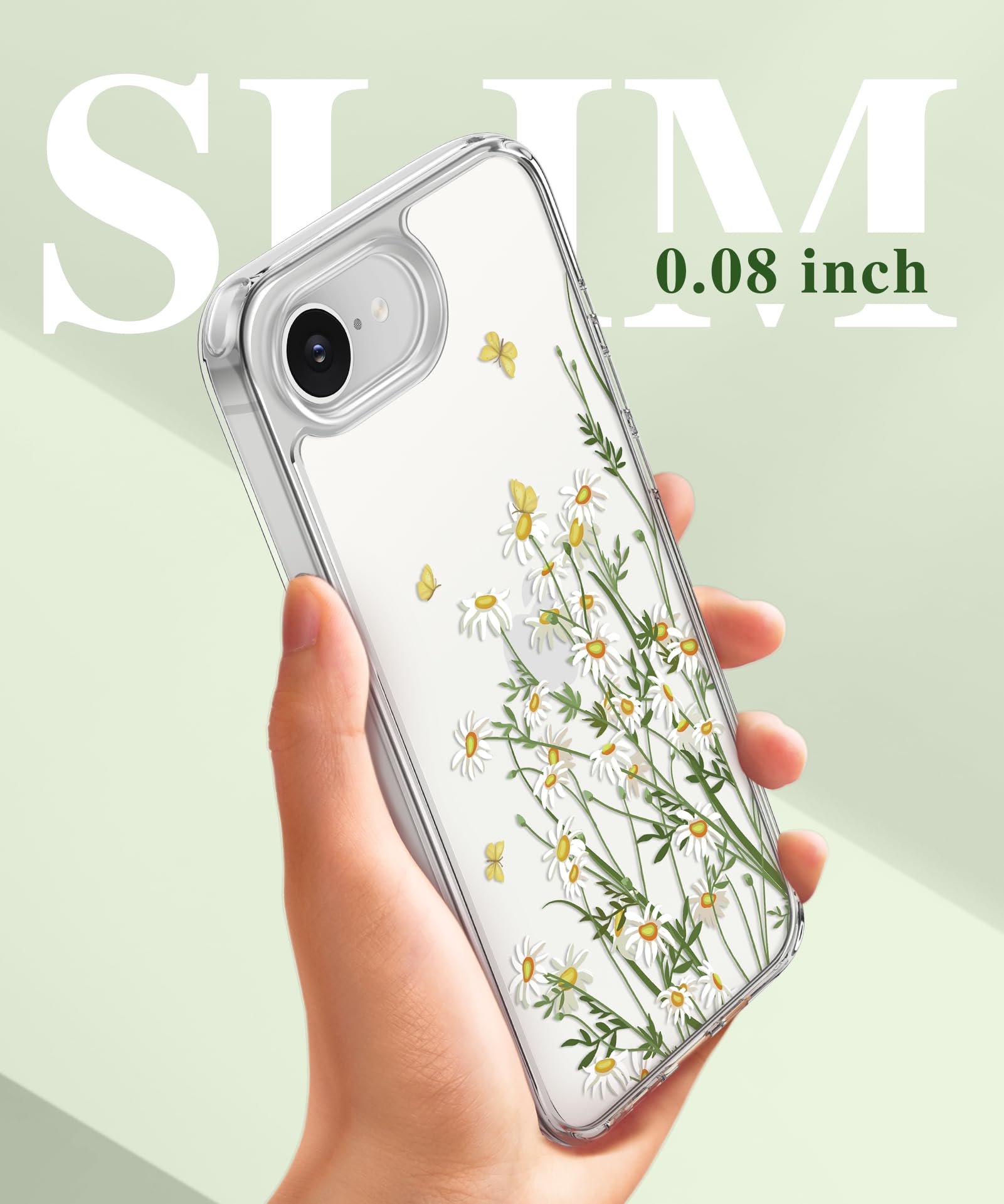 GVIEWIN for iPhone 17e Case with Screen Protector