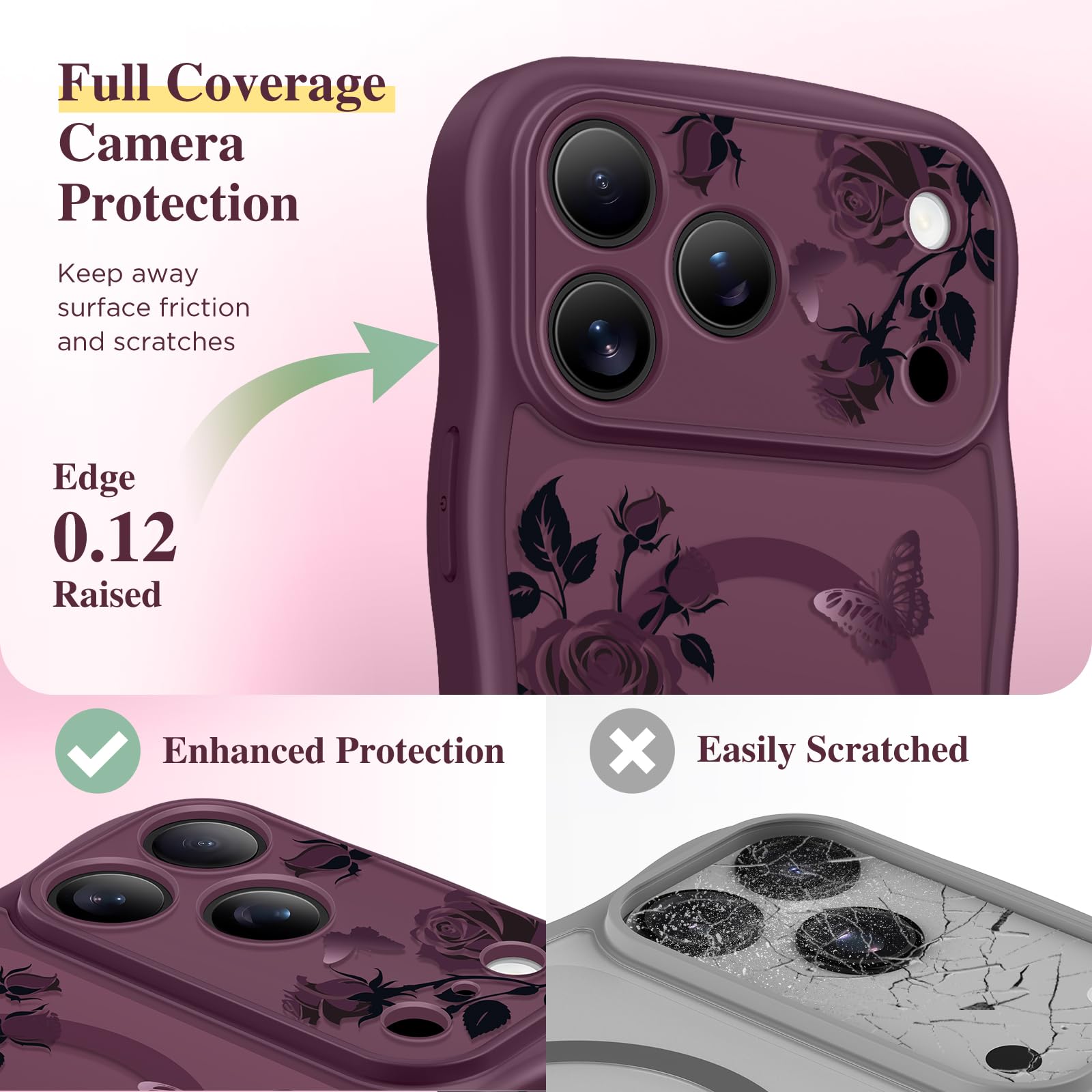 GVIEWIN for iPhone 18 Pro Max Case/17 Pro Max Case Compatible with MagSafe
