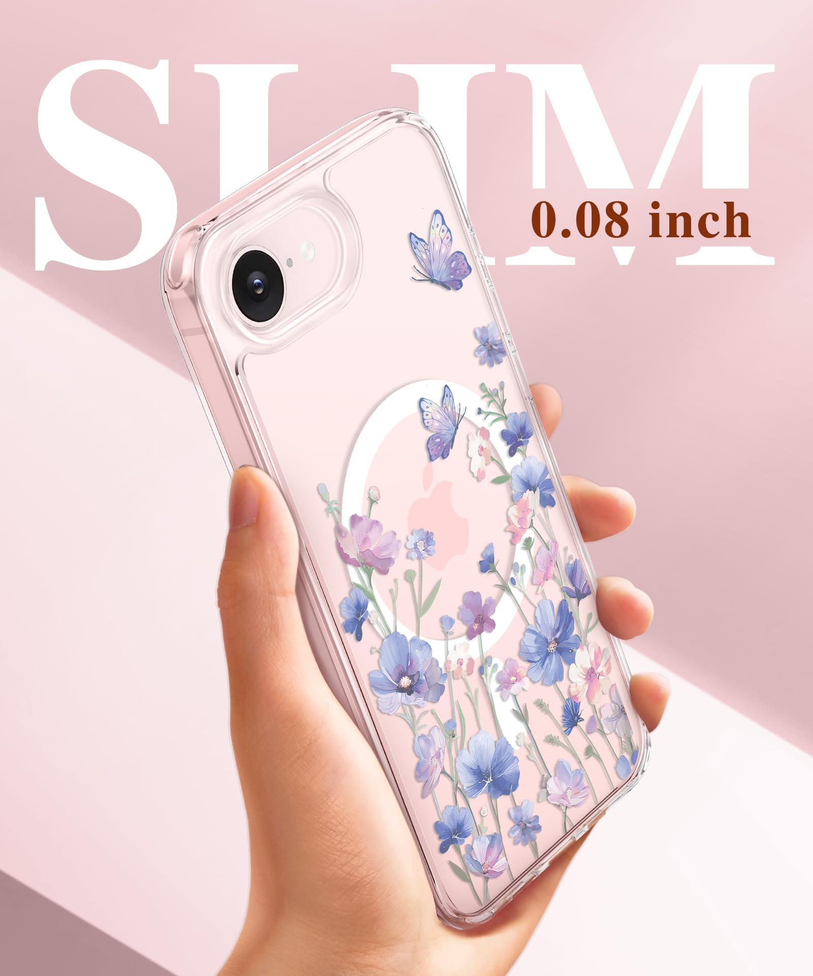 GVIEWIN for iPhone 17e Case with Screen Protector