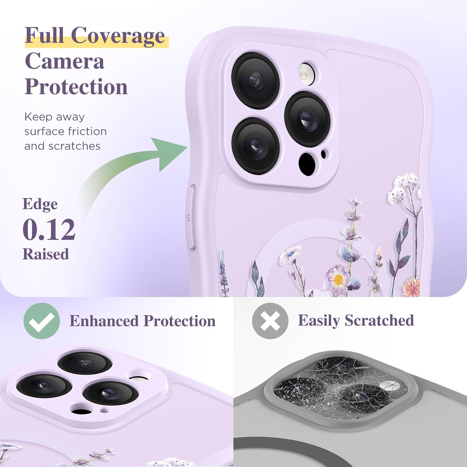 GVIEWIN for iPhone 14 Pro Case Compatible with MagSafe