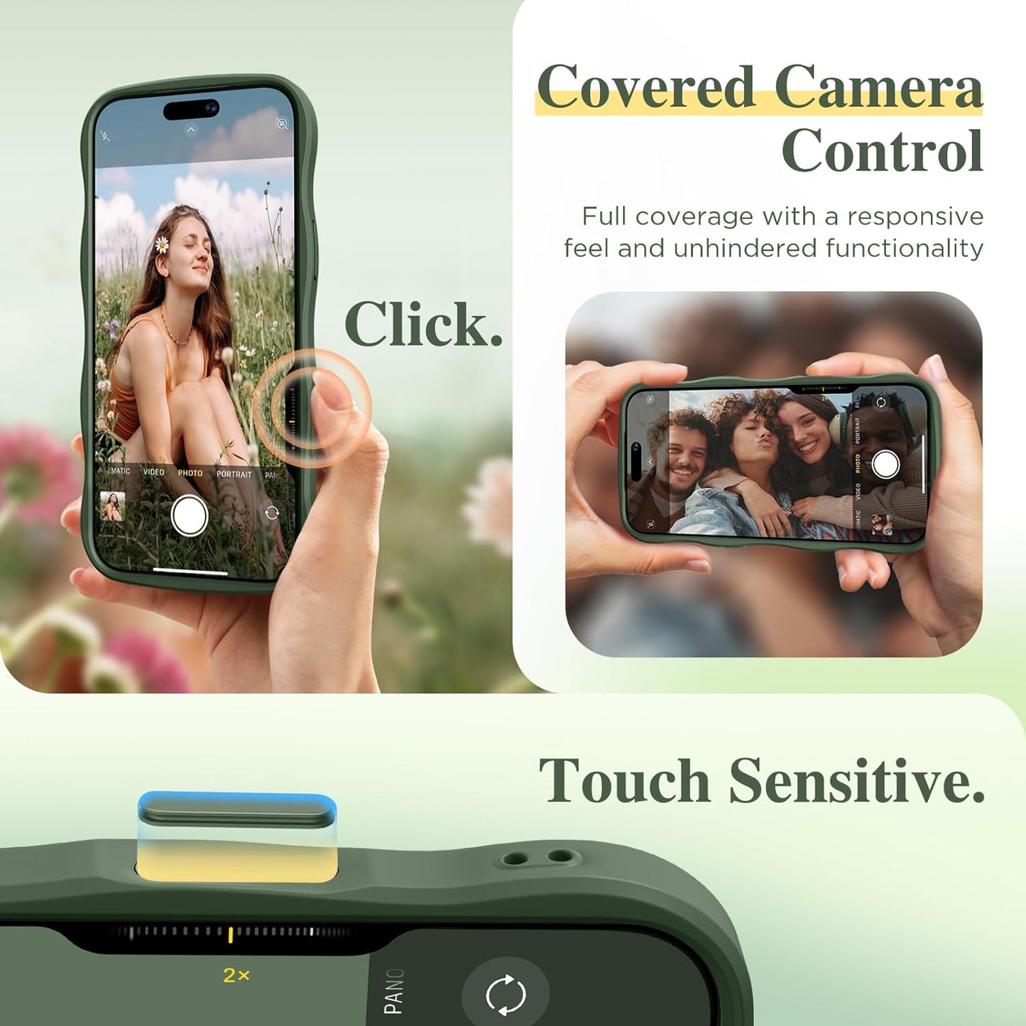 GVIEWIN for iPhone 16 Pro Max Case Compatible with MagSafe