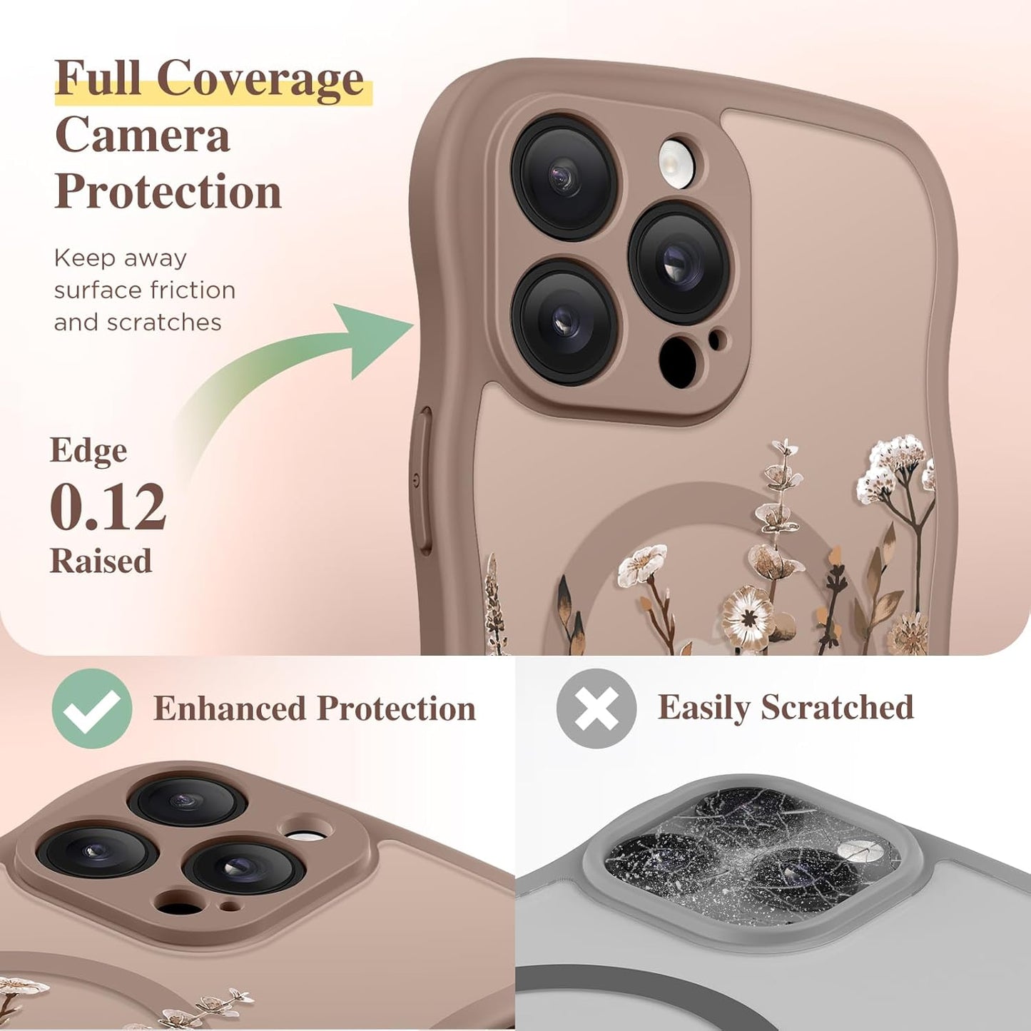 GVIEWIN for iPhone 14 Pro Max Case Compatible with MagSafe