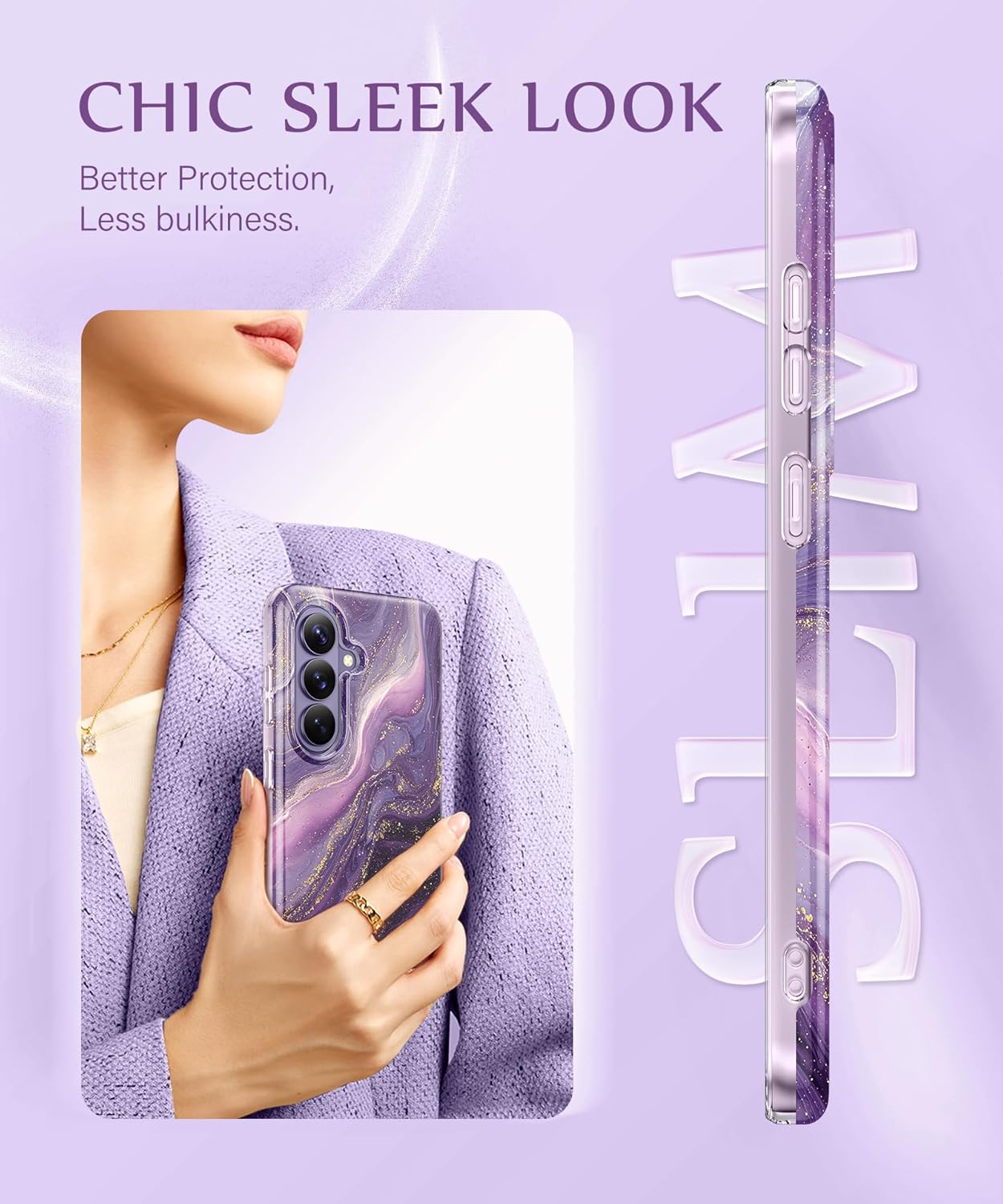 GVIEWIN Compatible with Samsung Galaxy S26 Case