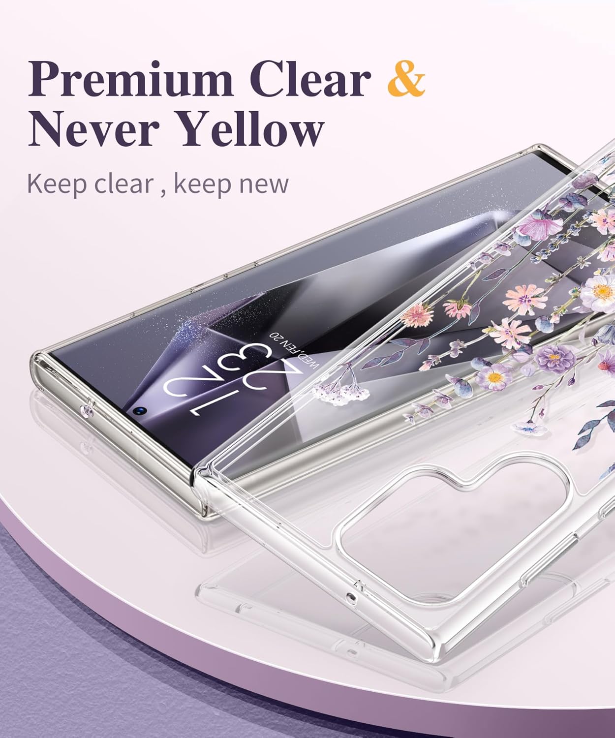 Samsung S24 Ultra Case Floratopia