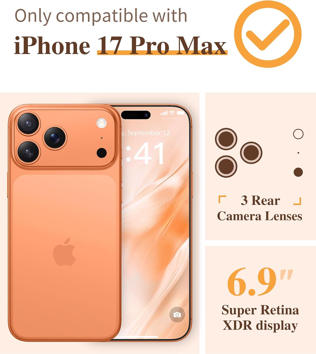 iPhone 17 Pro Max Case Butterfly